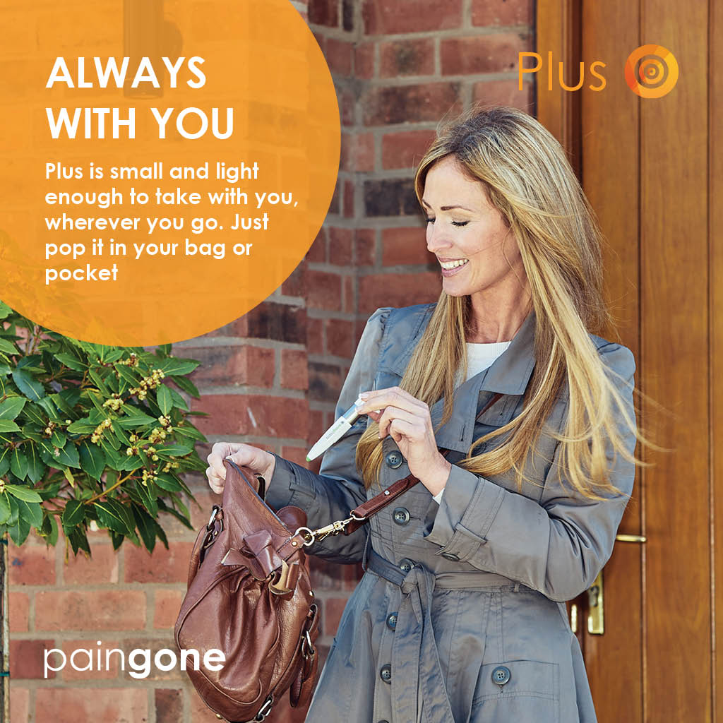 take paingone plus anywhere you go