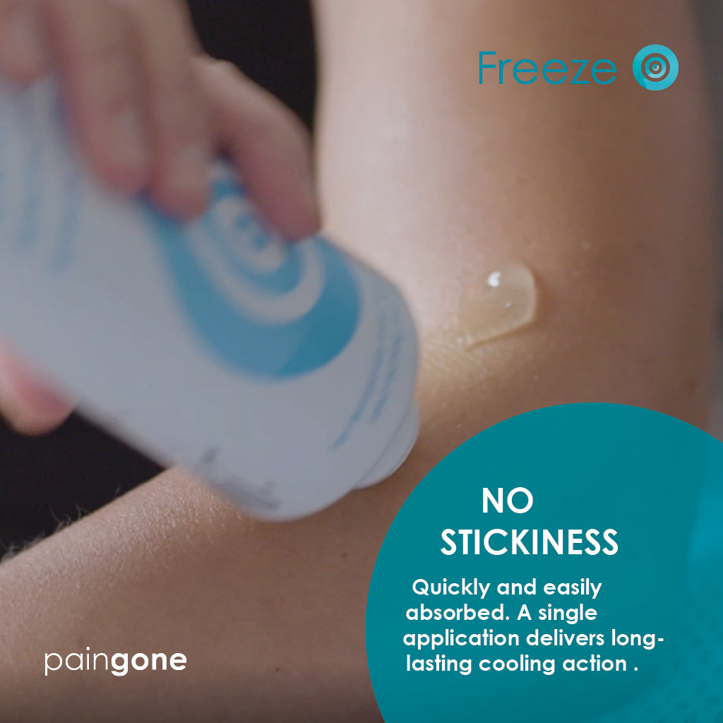 Freeze provides instant and long lasting relief